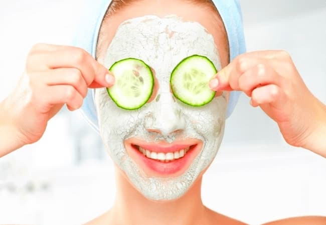 Cucumber Mask- Home Remedies for Wrinkles