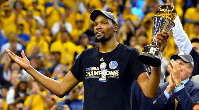 Kevin Durant- Highest Paid Sports Personalities
