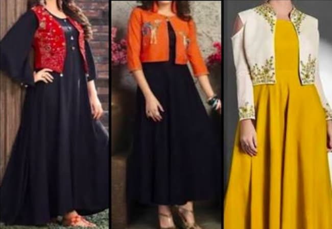 Kurti With Jacket- Best Indian Kurtis Style
