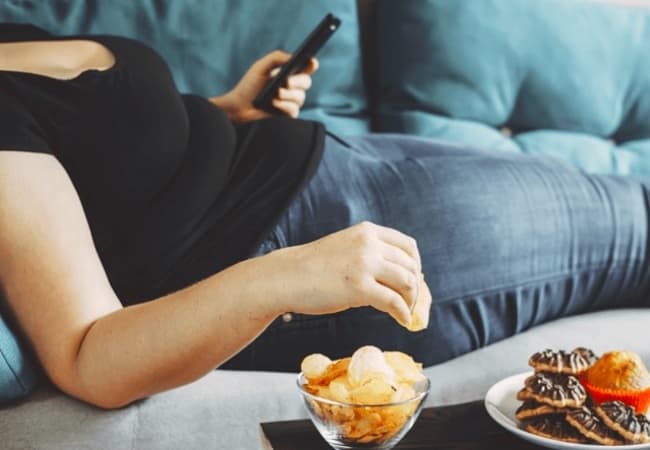 Sedentary lifestyle- Sleepy and Tired