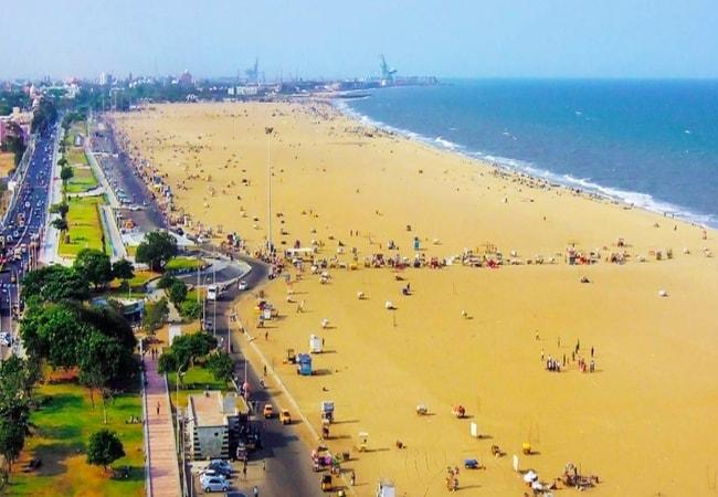 Marina Beach- Best Places in Chennai