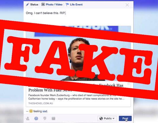 Fake News Be careful while posting content on social media platforms Fake News
