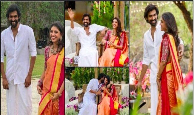 Rana Daggubati Mihika Bajaj engagement is a surprise for his fans Rana Daggubati Mihika Bajaj