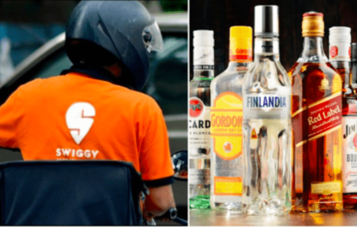 Swiggy liquor delivery